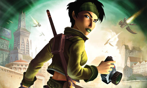 Image of Jade, from the video game Beyond Good & Evil, courtesy of microscopiq.com